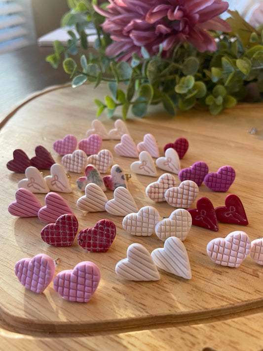 Clay Stud Earrings - Mimi Co Handmade Jewelry