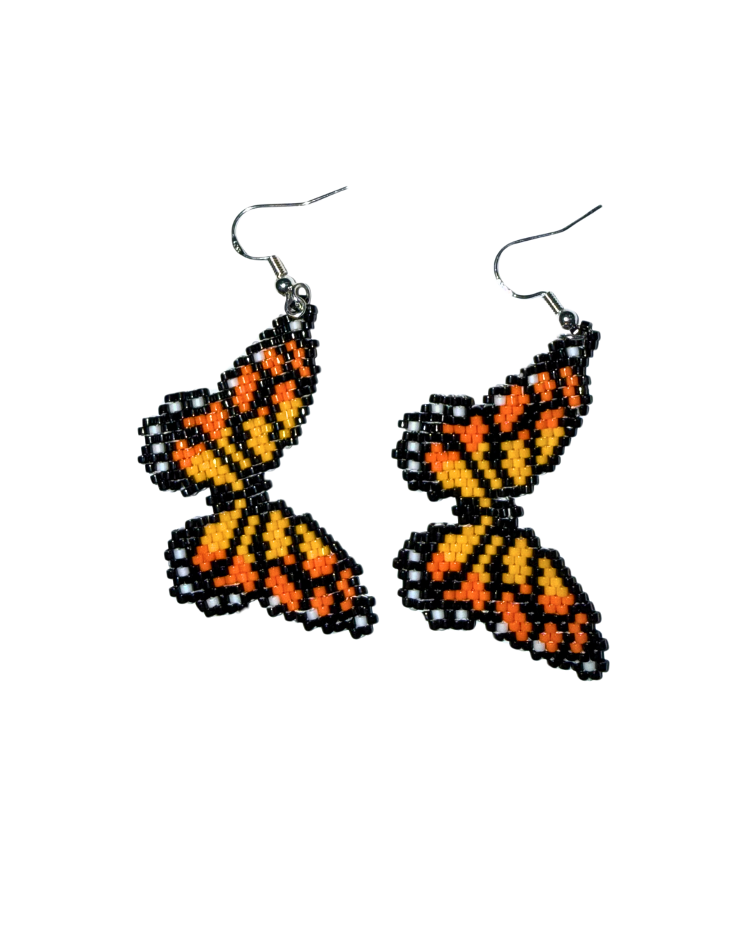 Lg Monarch Butterfly Earrings - Casa Coco