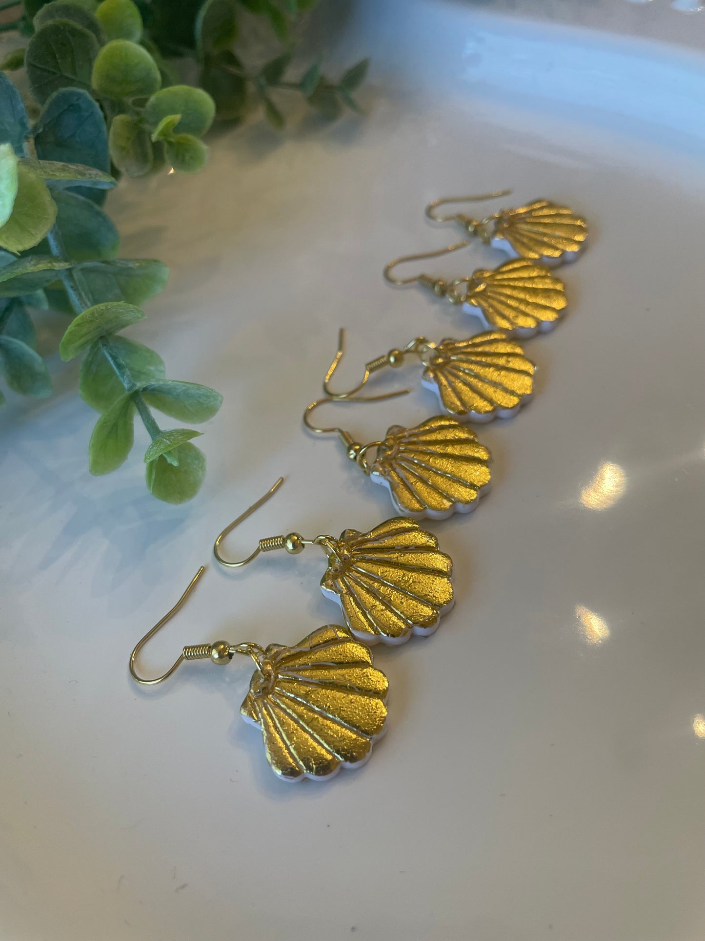 Handmade Polymer Clay Earrings |Mediterranean - Mimi Co Handmade Jewelry