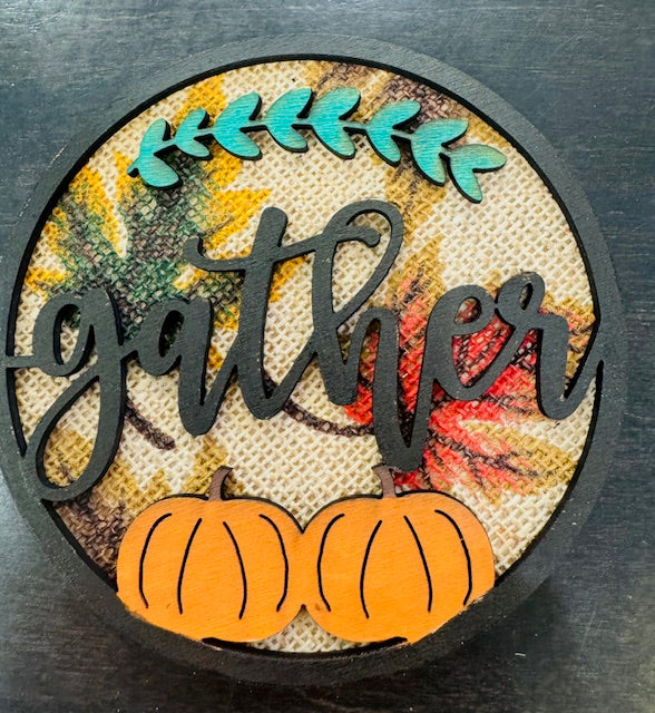 Magnetic Insert - Gather Pumpkins - STV