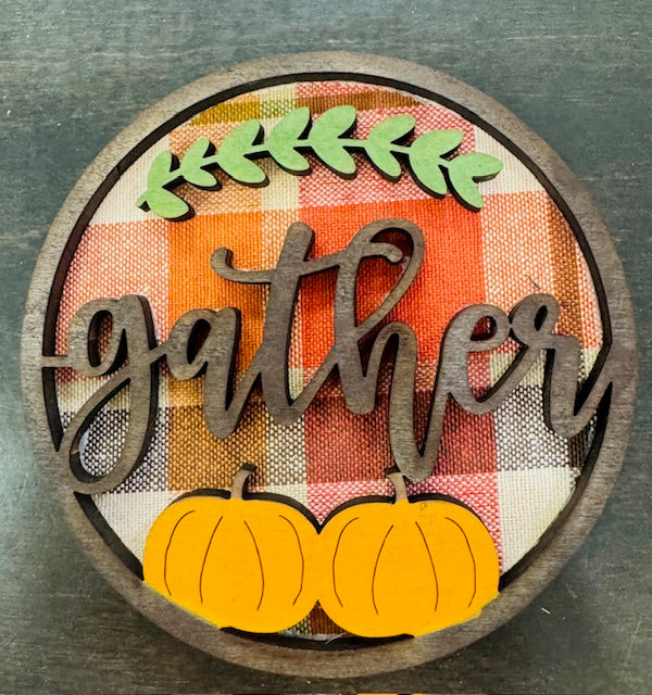 Magnetic Insert - Gather Pumpkins - STV