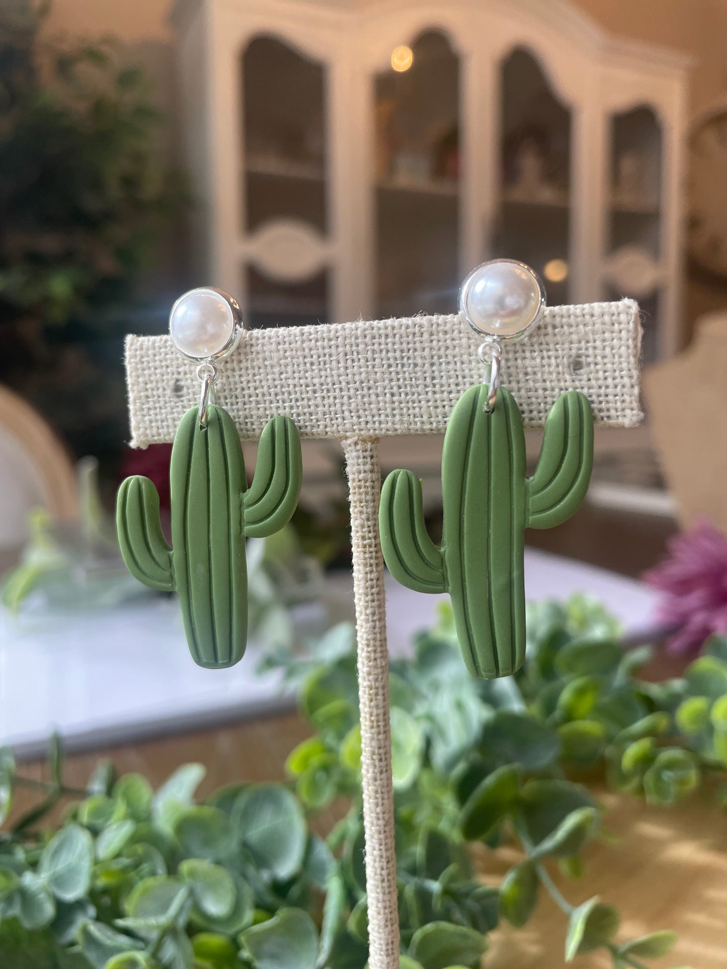 Cactus Earring Collection -Mimi Co Handmade Jewelry
