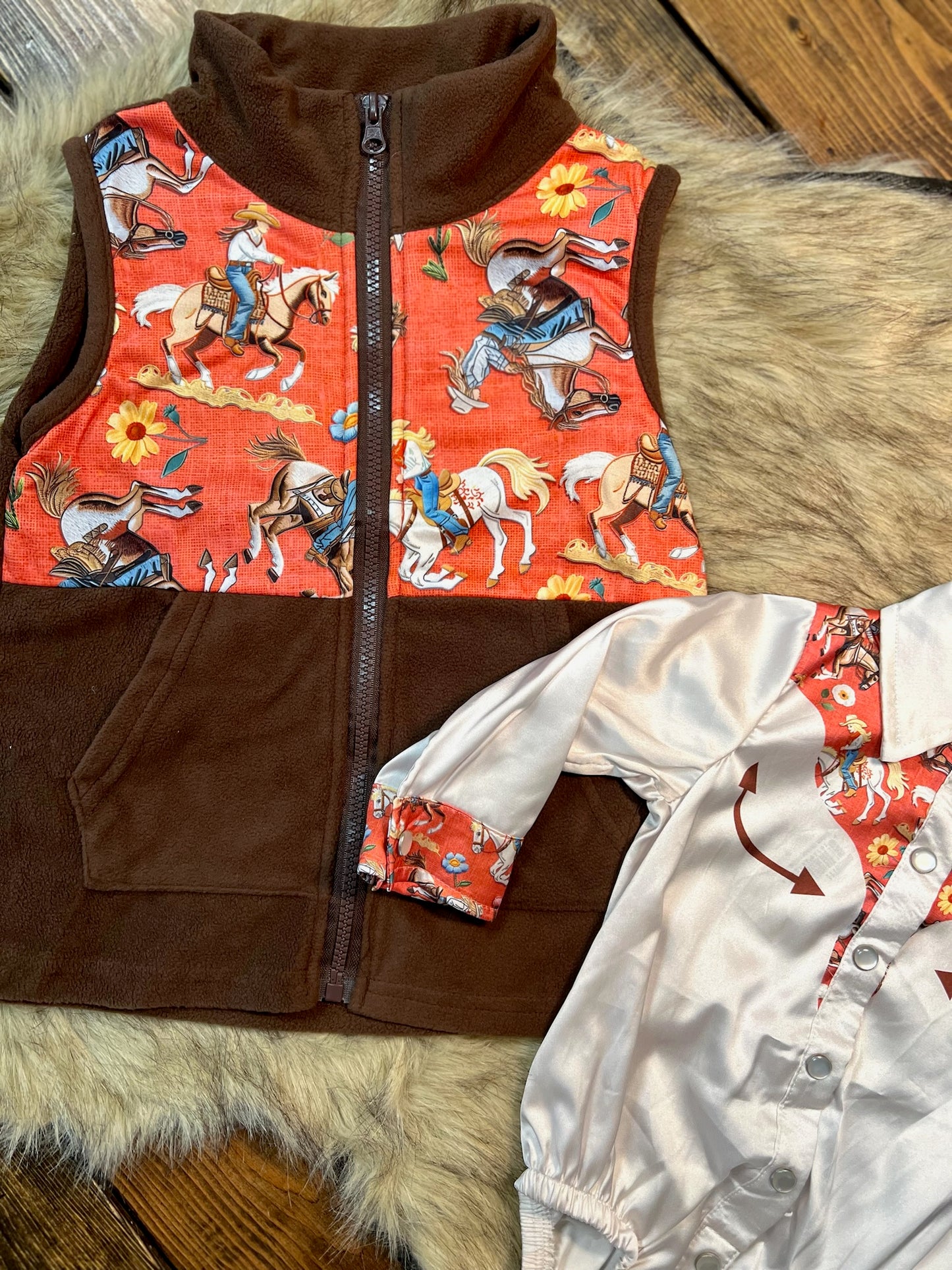 Cream Vintage Cowgirl Shirt