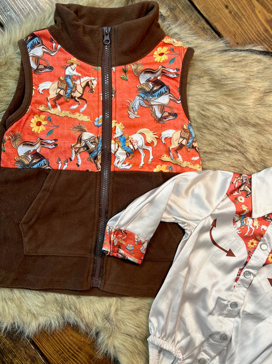 Cream Vintage Cowgirl Shirt