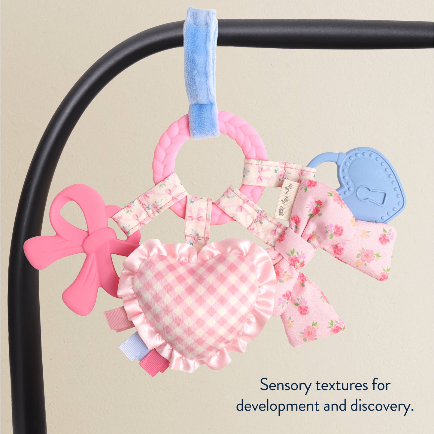 Bow Bitzy Busy Ring Babies Teething Toy