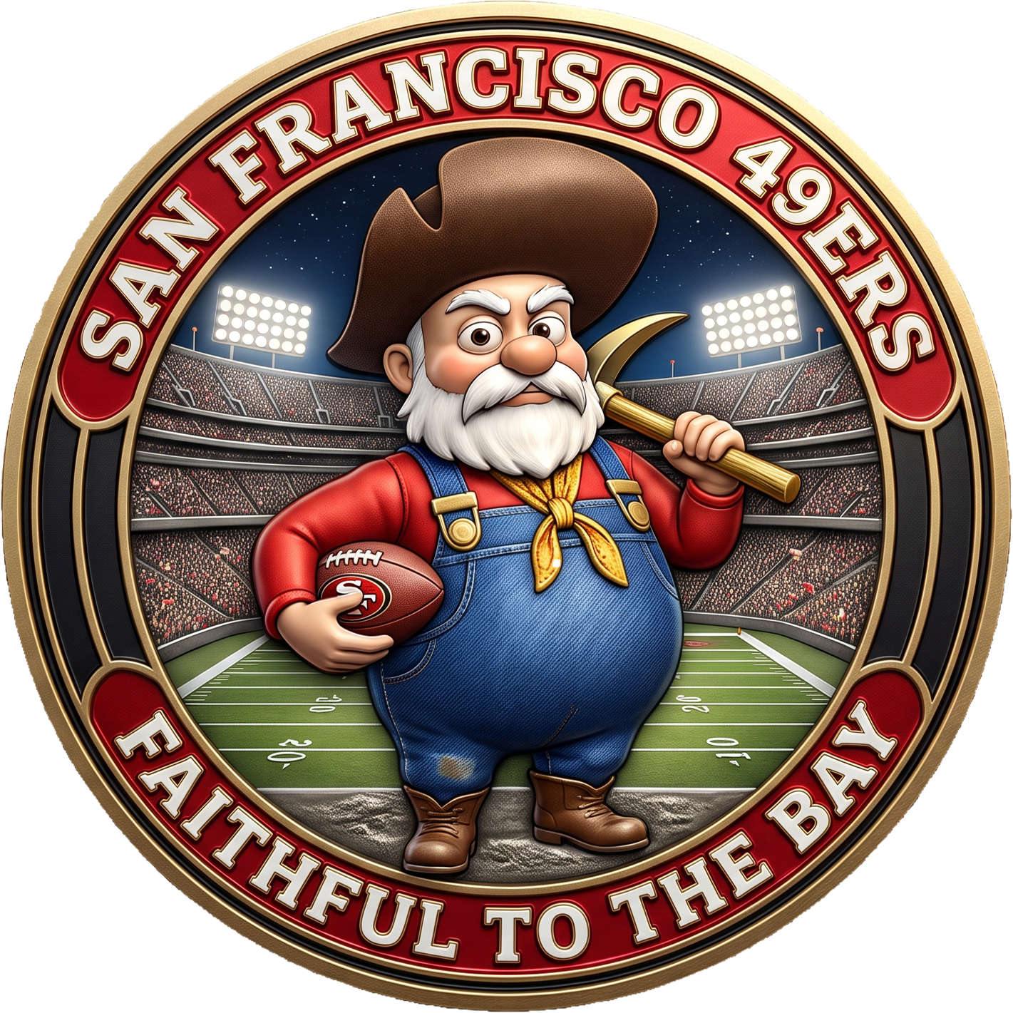 Disney & NFL Inspired 3D Challenge Coins - We Customize Crafts