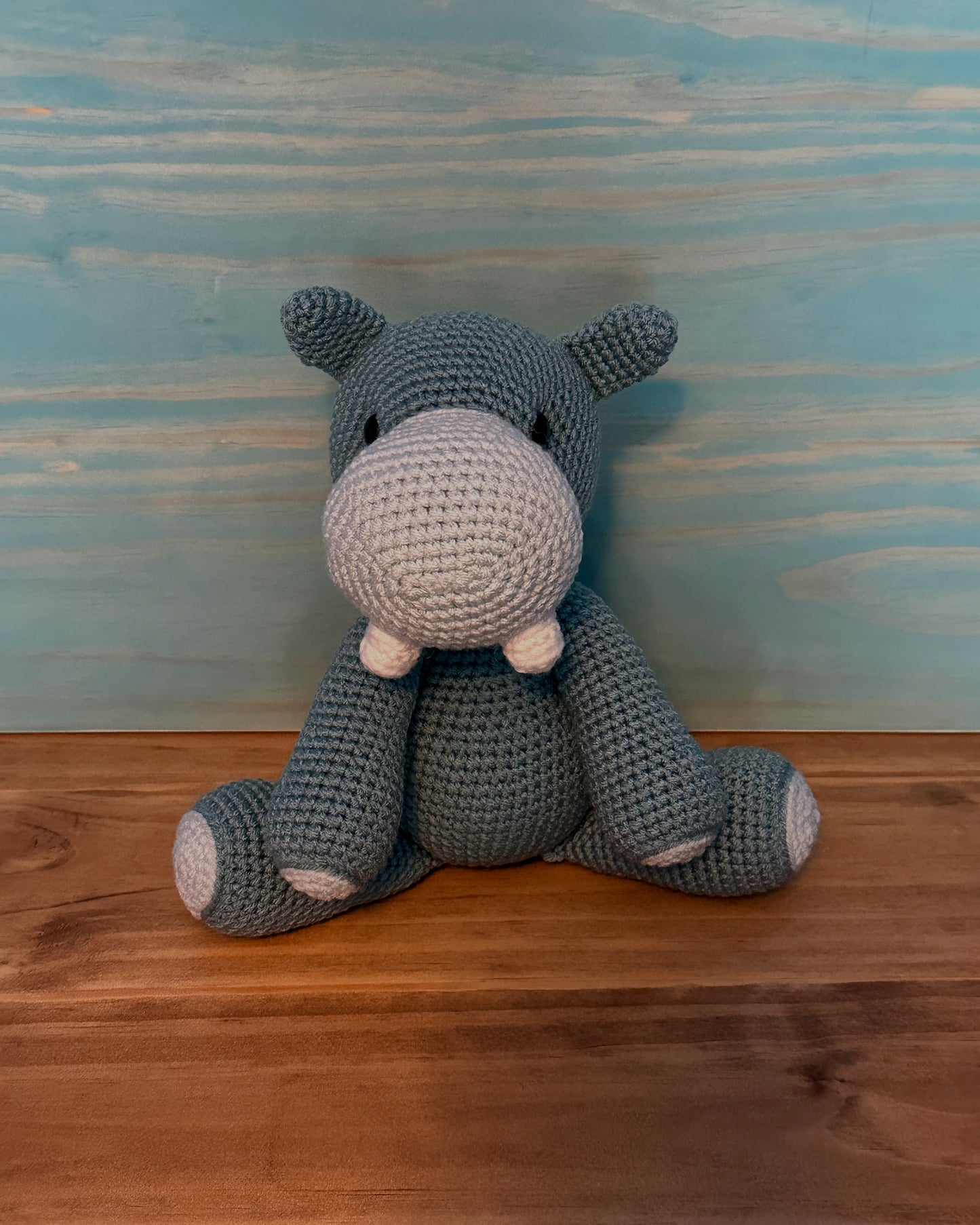 Hippo Plushie STV - Cuddly Cacti Creations