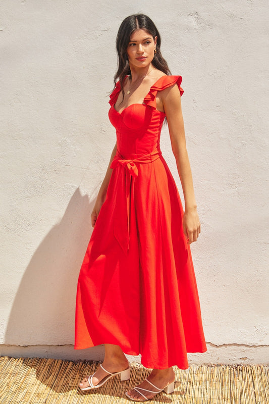 Sienna Sunset Dress - Made in Chic