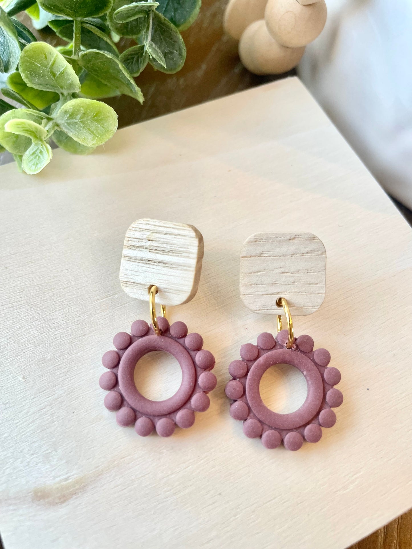 Fall Polymer Clay Earrings - Mimi Co Handmade
