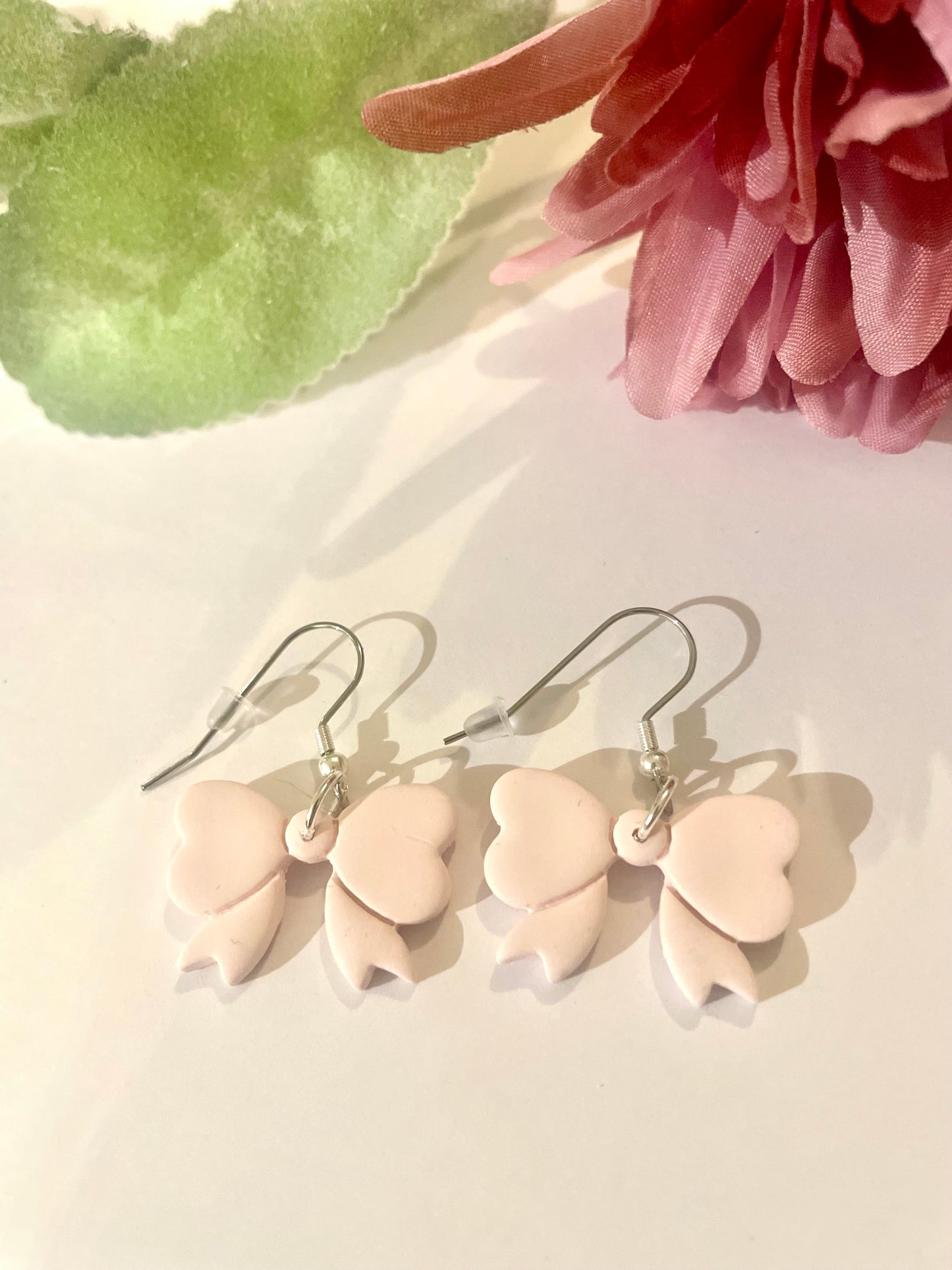 Small Bow Earrings - Mimi Co Handmade Jewelry