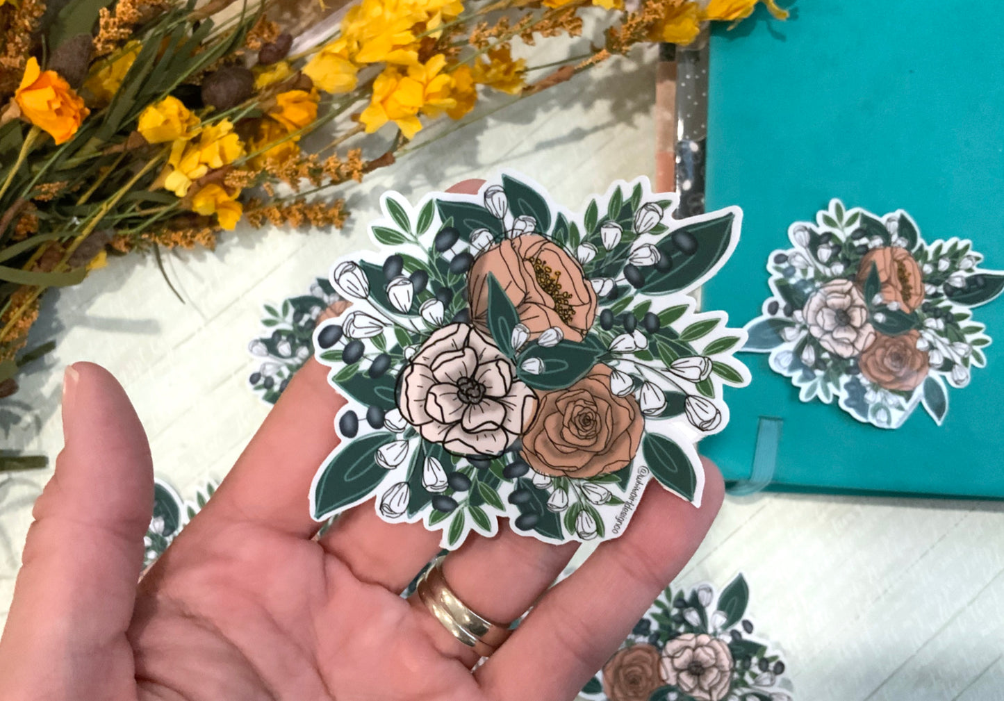 Sticker- White Bird Design Co