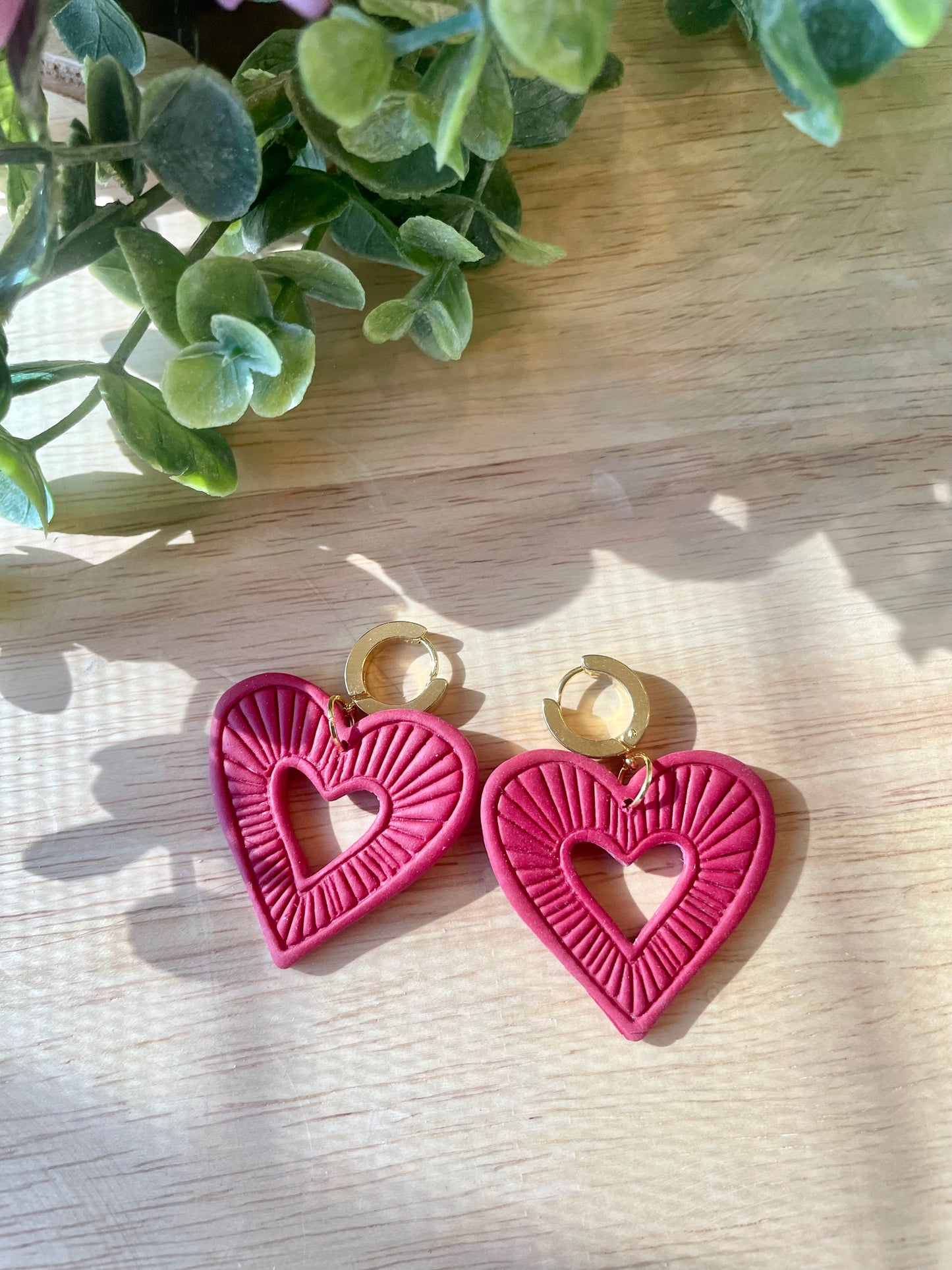 Heart Earrings - Mimi Co Handmade Jewelry