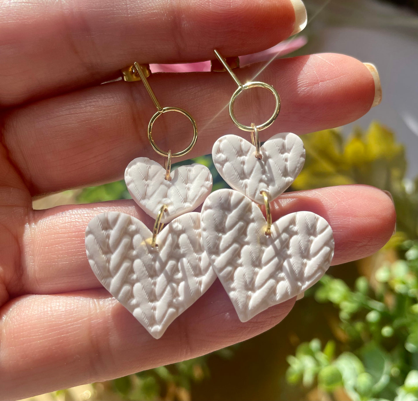 Heart Earrings - Mimi Co Handmade Jewelry