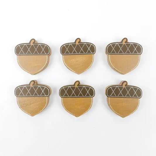 Letterboard Wood Shaped Acorn Tile - CHD