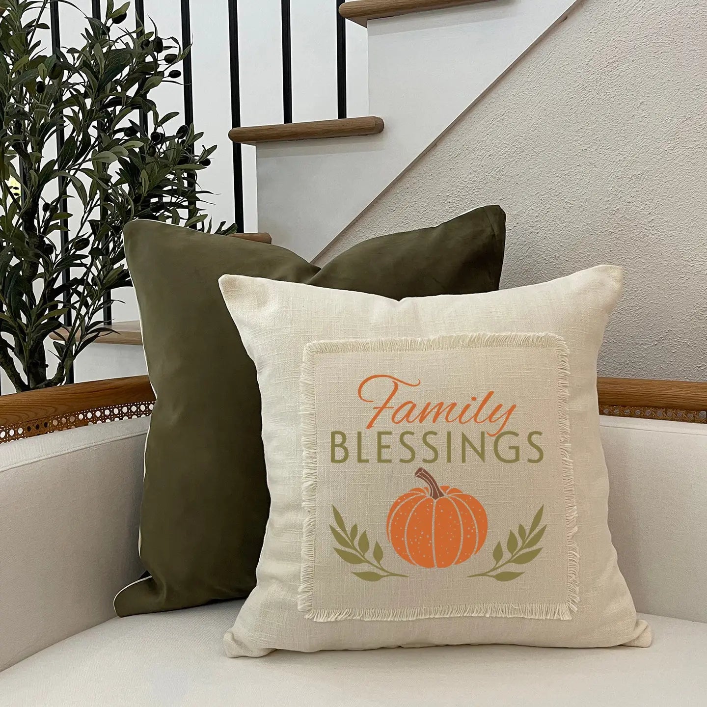 Family Blessings Pillow - CHD Location