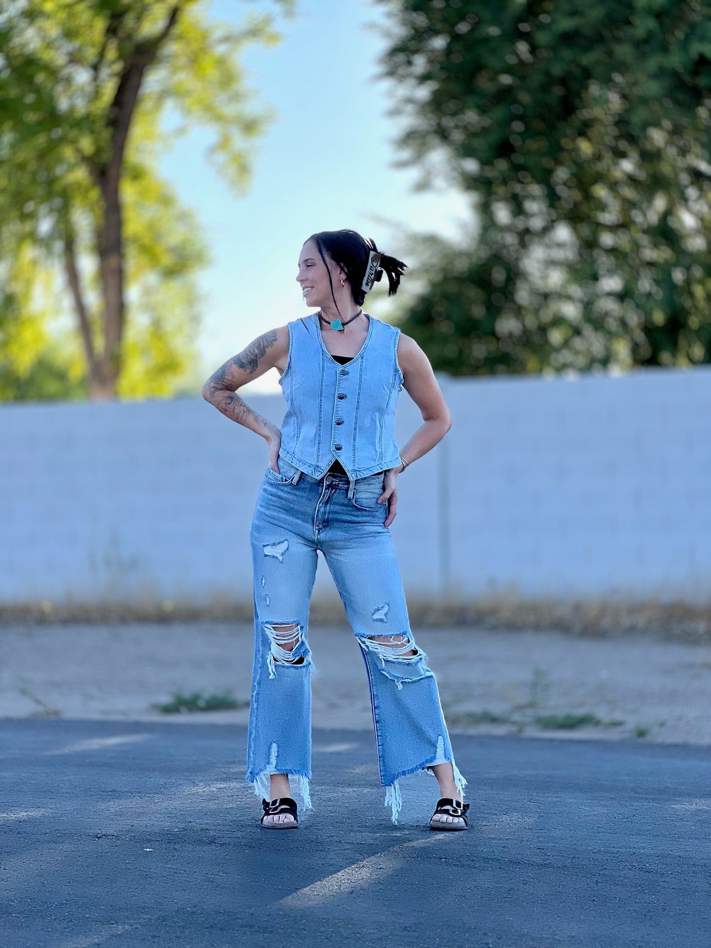 Sterling Denim Vest