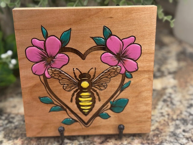 Block Art - Bumble Bee - CHD