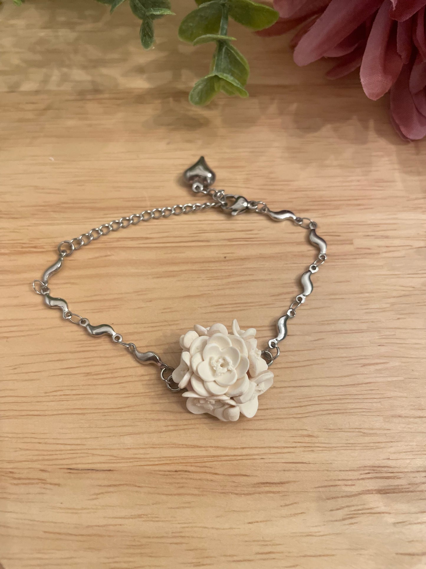 Silver Charm Bracelet - Mimi Co Handmade Jewelry