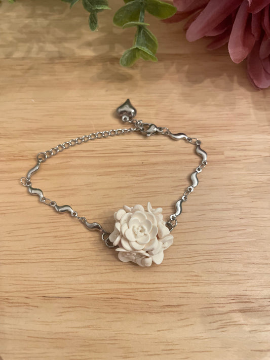 Silver Charm Bracelet - Mimi Co Handmade Jewelry