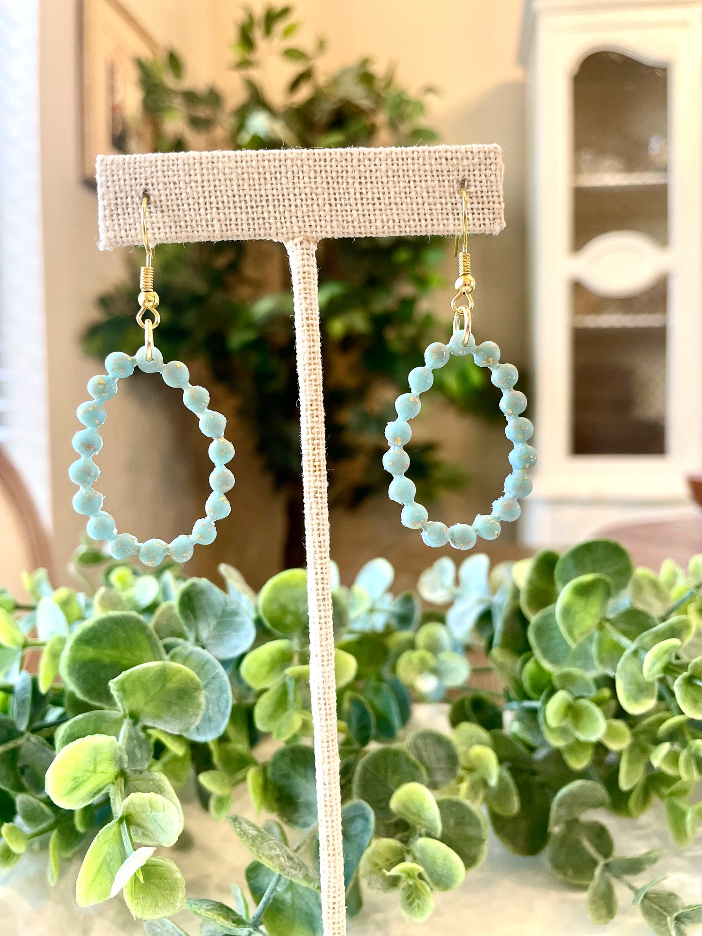 Handmade Polymer Clay Earrings |Mediterranean - Mimi Co Handmade Jewelry