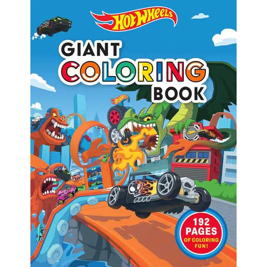 Hot Wheels Giant Coloring Book - STV
