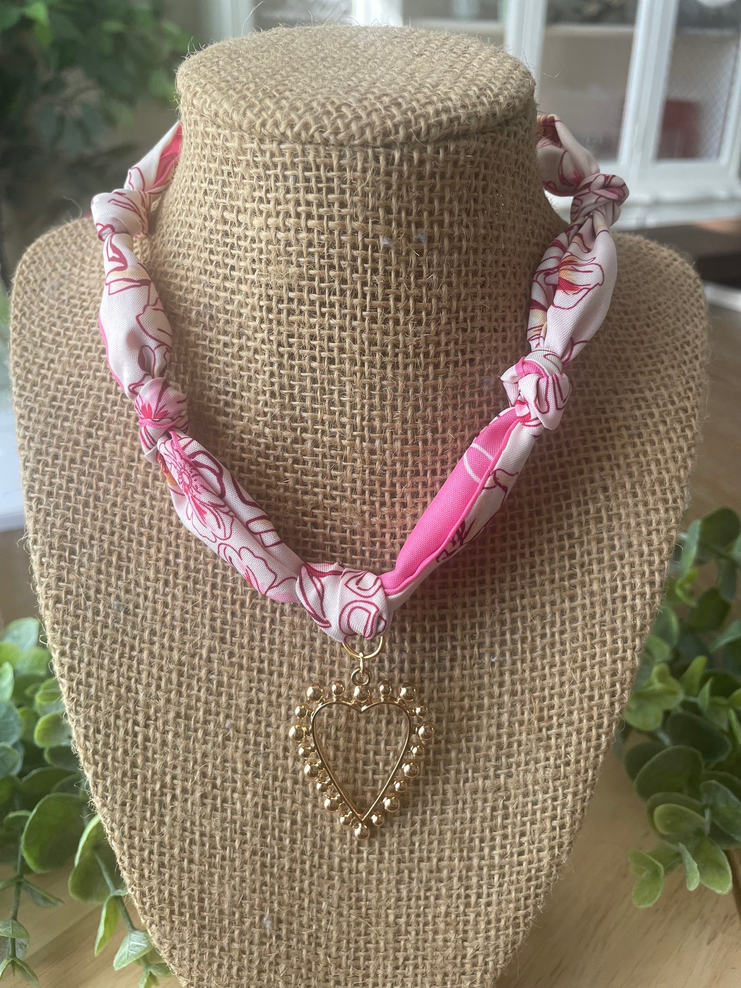 Scarf Necklace - Mimi Co Handmade Jewelry