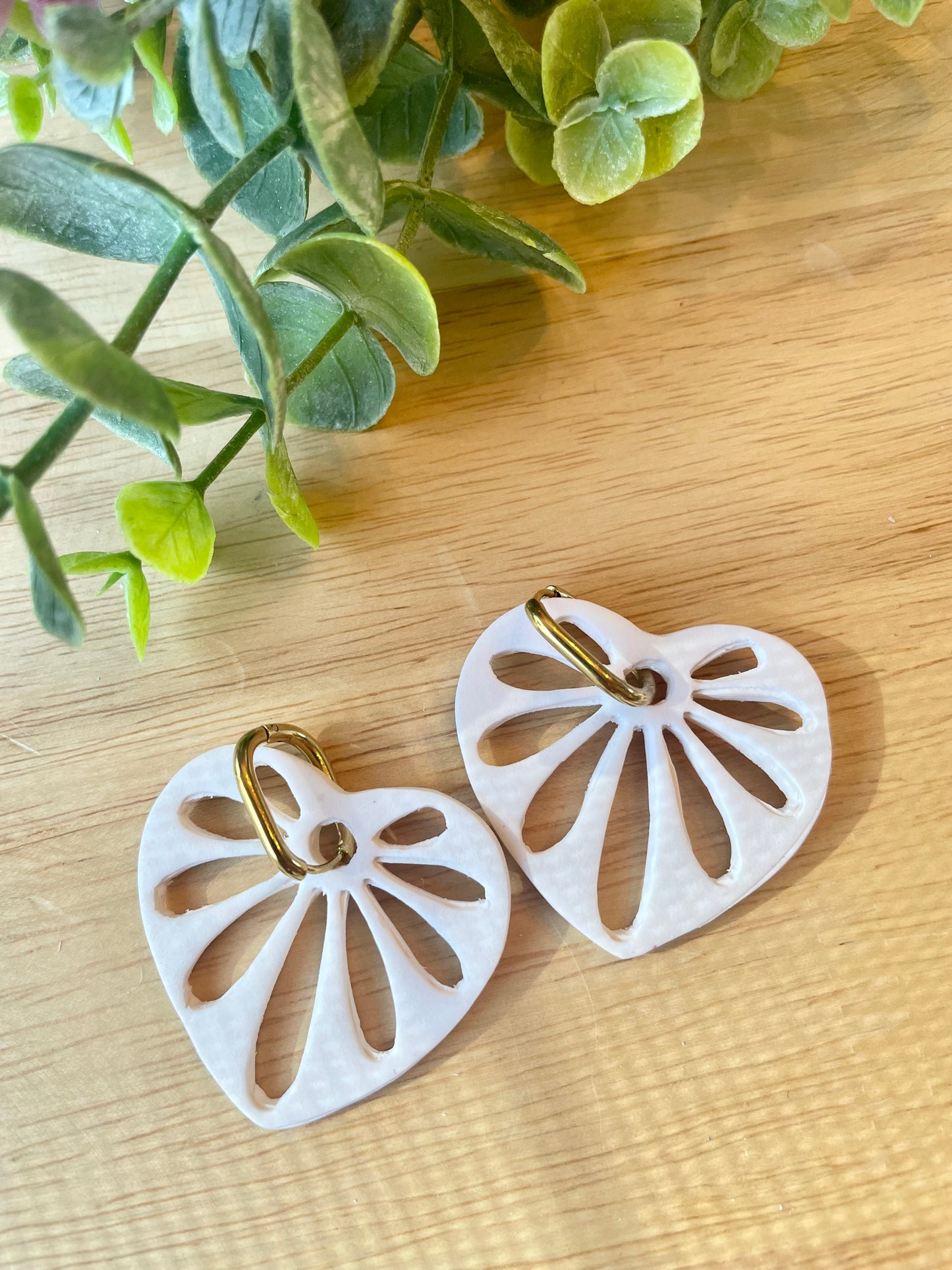 Heart Earrings - Mimi Co Handmade Jewelry