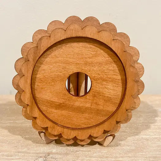 Magnetic Sign Base - Scalloped - STV