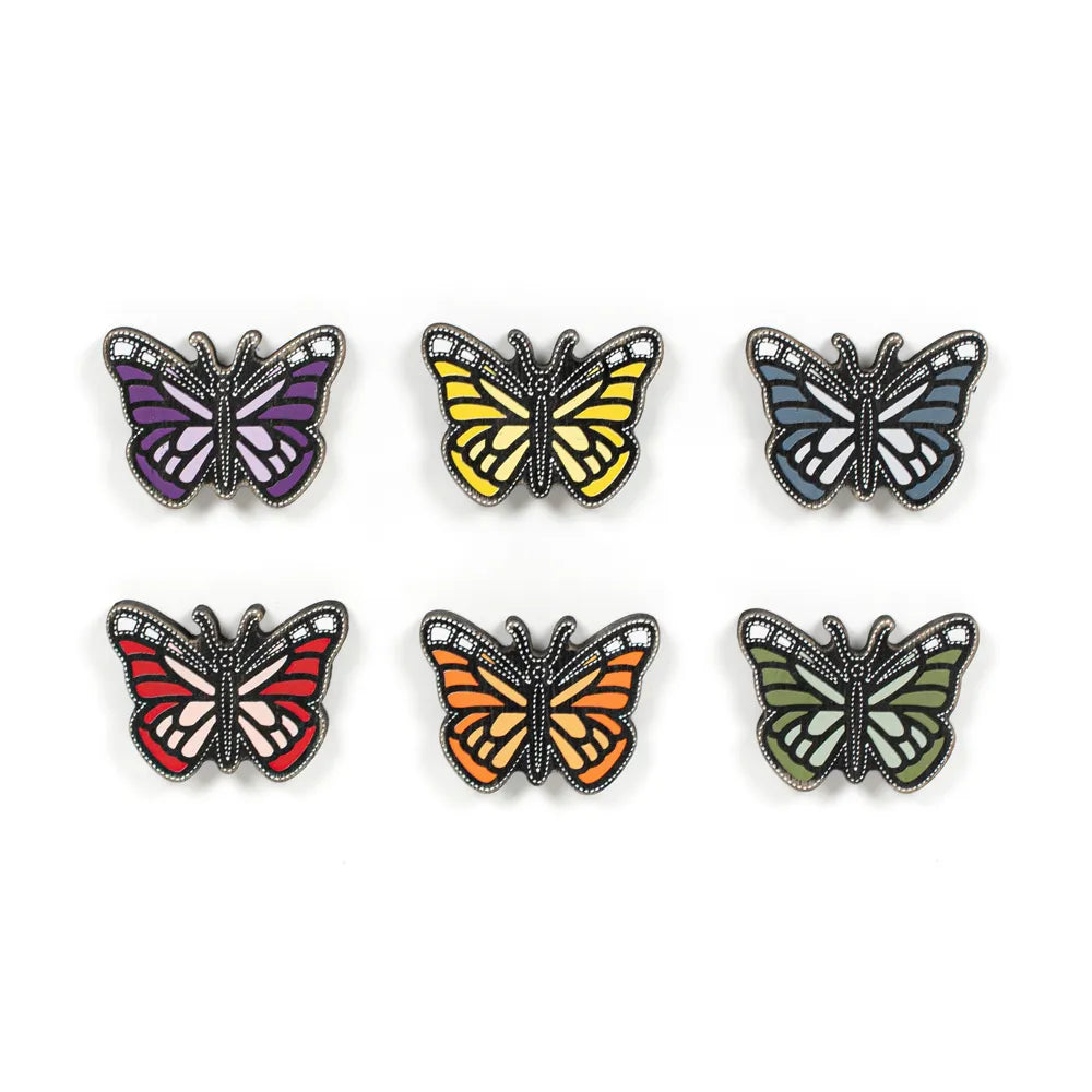 Letterboard Wood Shaped Butterfly Tiles - STV