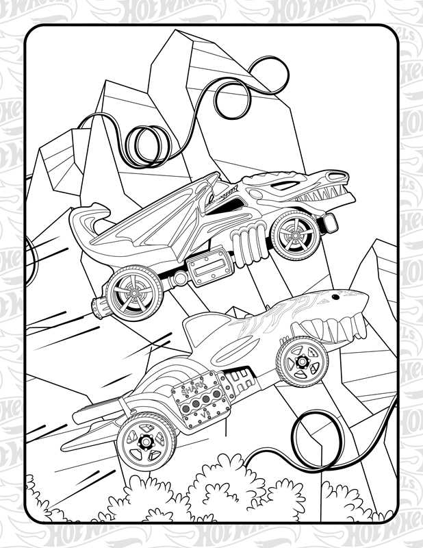 Hot Wheels Giant Coloring Book - STV