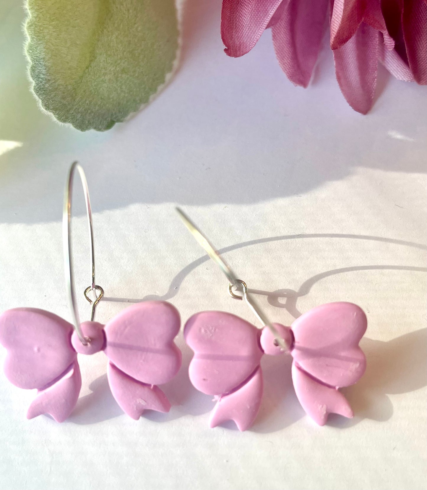 Small Bow Earrings - Mimi Co Handmade Jewelry