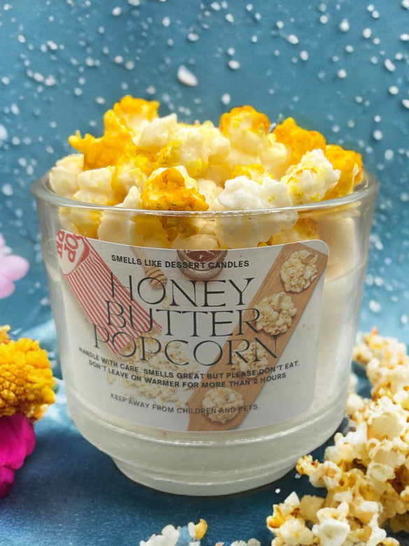 Honey Butter Popcorn Candle