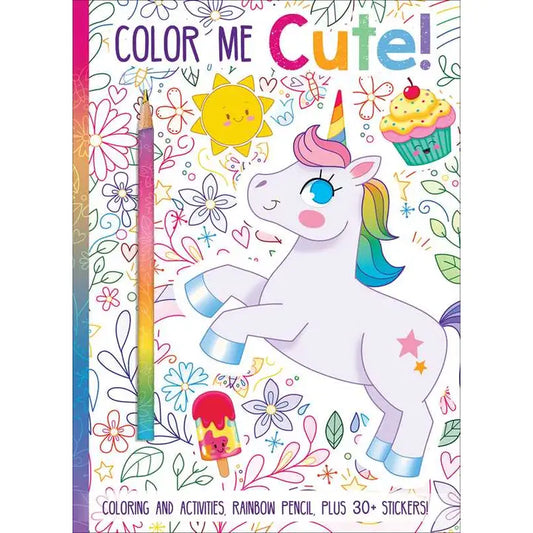 Color Me Cute Coloring Book - STV
