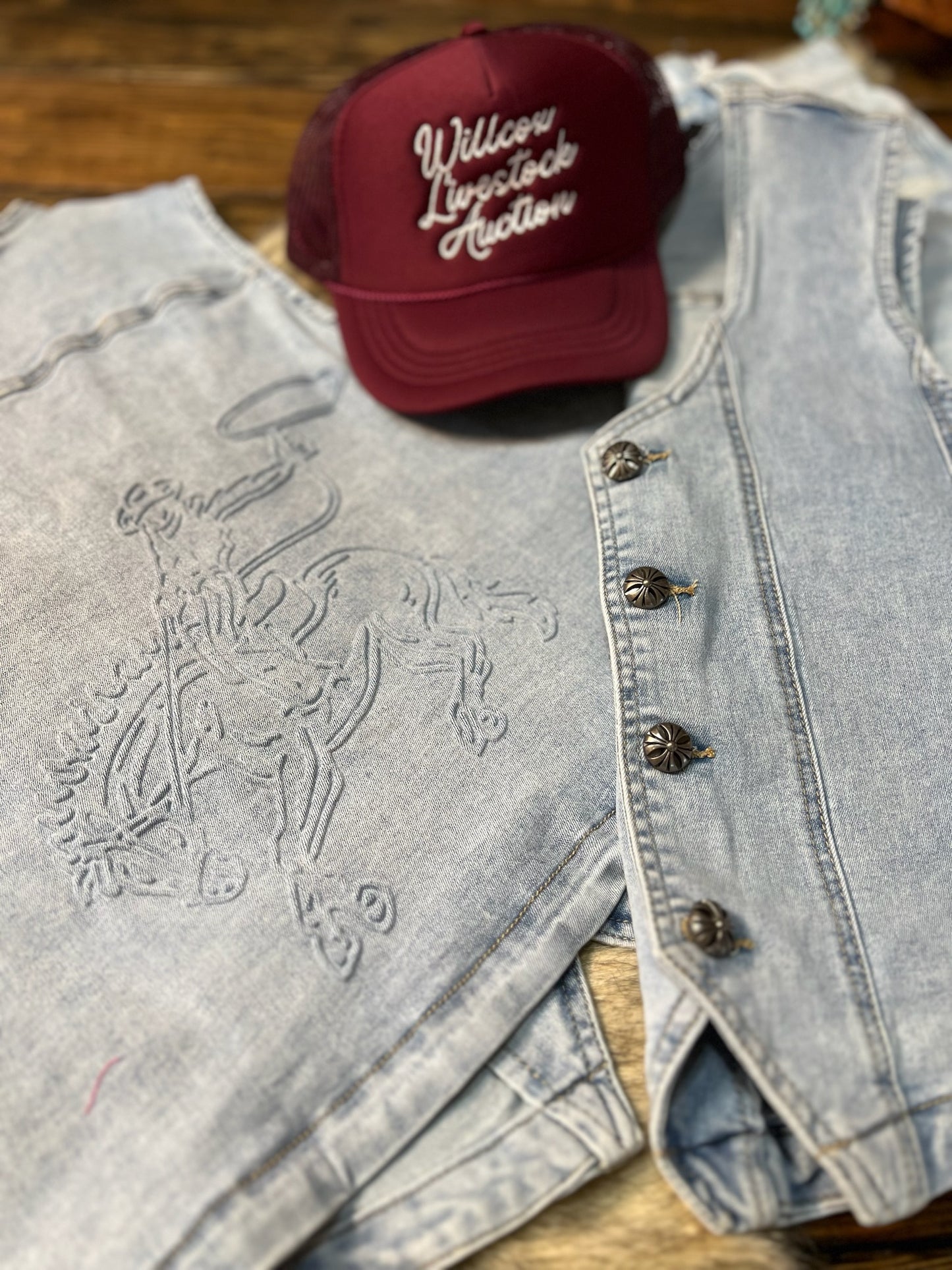 Sterling Denim Vest