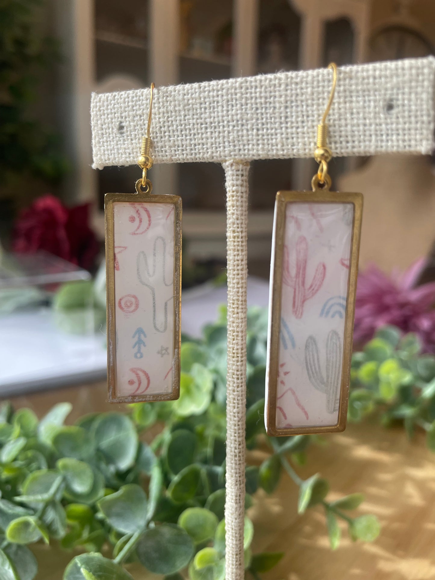 Cactus Earring Collection -Mimi Co Handmade Jewelry