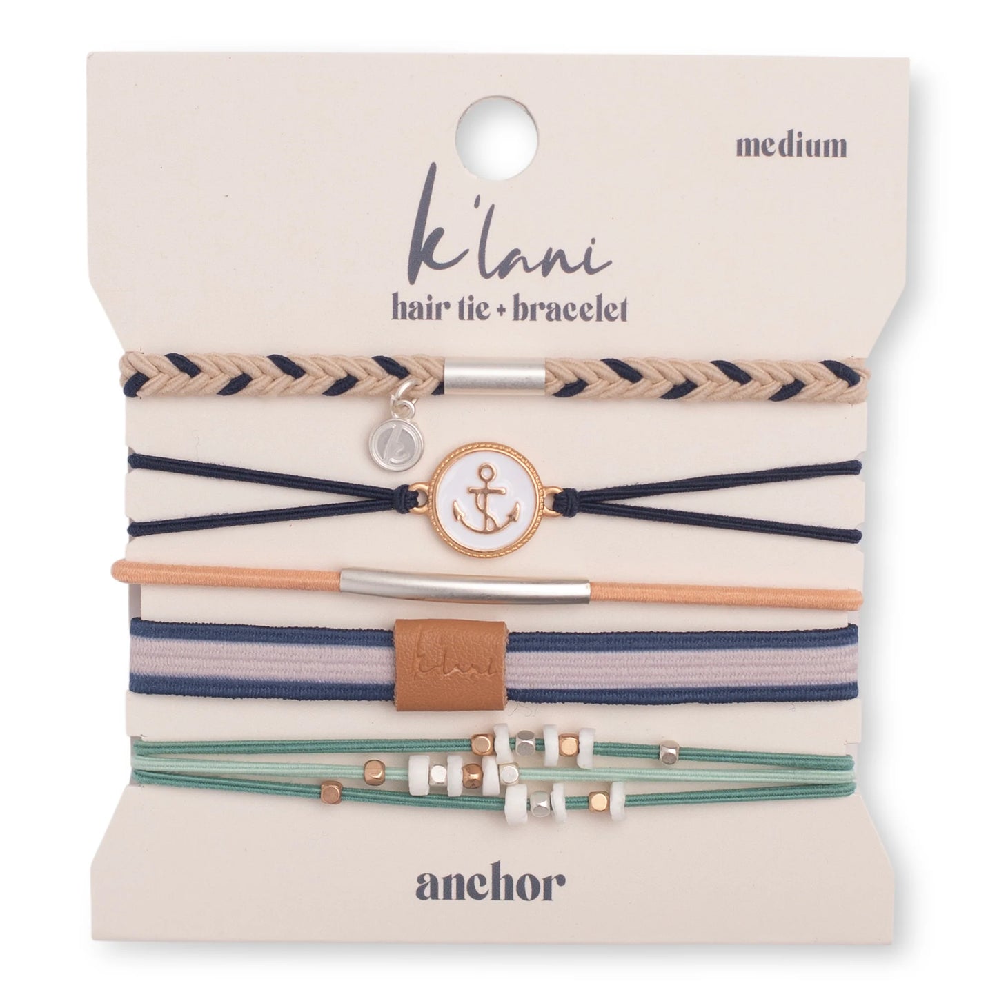 K'Lani Hair Tie + Bracelet - The Collective Market - STV