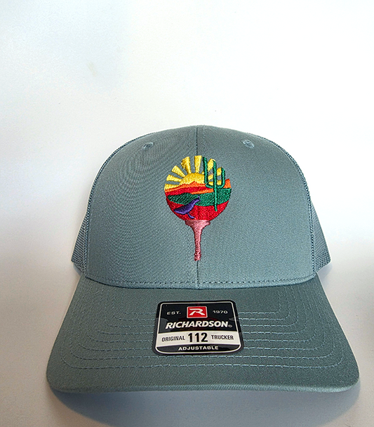 AZ Golf Ball on Tee - Sage Green