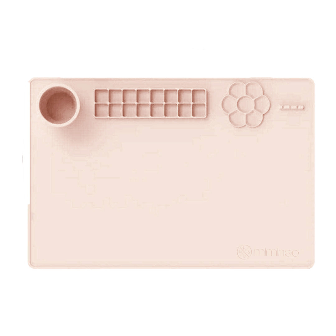 Silicone Activity Painting Mat MKS MIMINOO™ Blush - MKS MIMINOO