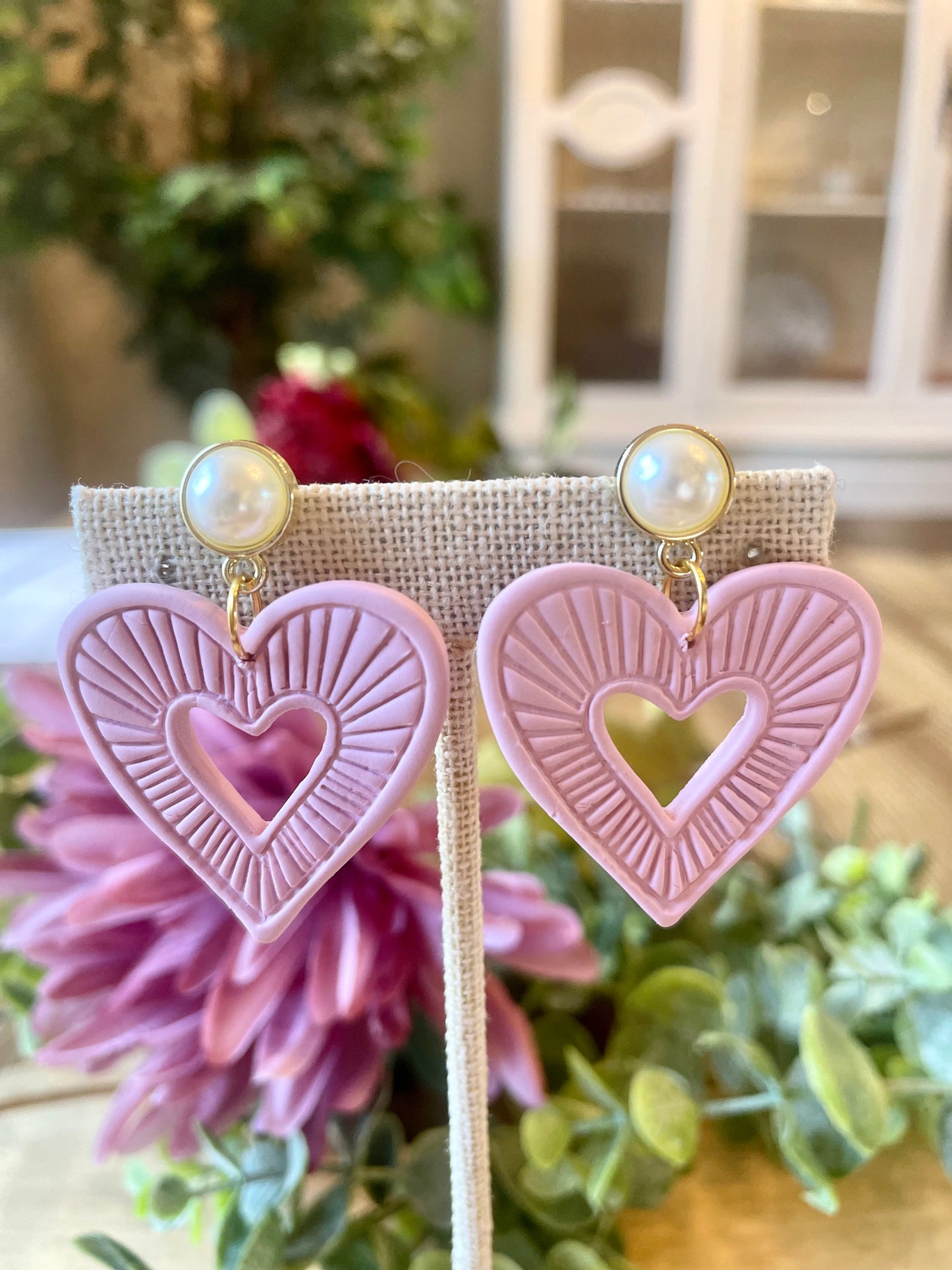 Heart Earrings - Mimi Co Handmade Jewelry