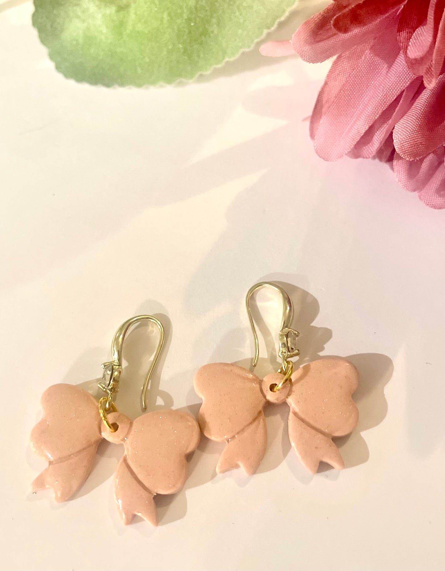 Small Bow Earrings - Mimi Co Handmade Jewelry