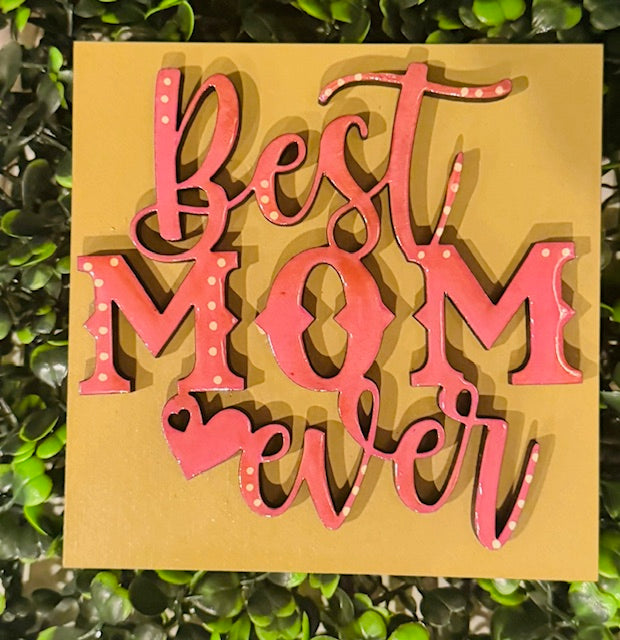 Interchangeable Leaning Frame Insert 4.25" - (MOM) - STV