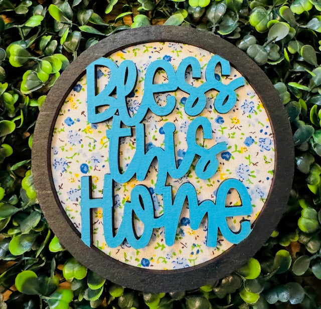 Magnetic Insert - Bless This Home - STV