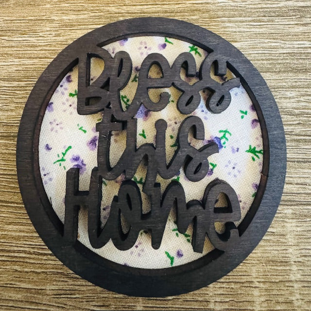 Magnetic Insert - Bless This Home - STV