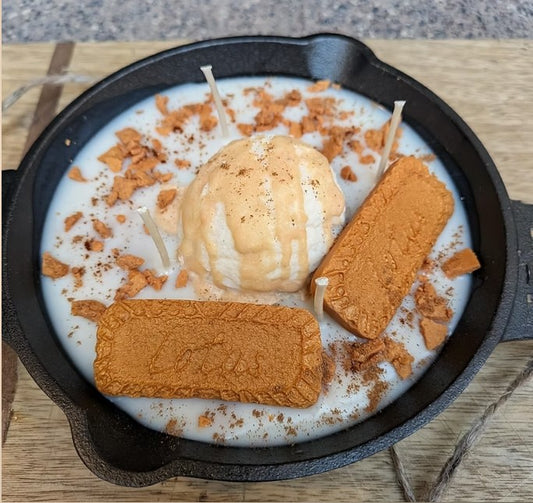 Biscoff Skillet Candle- $50.00