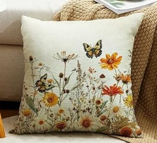 Burlap Pillow - STV