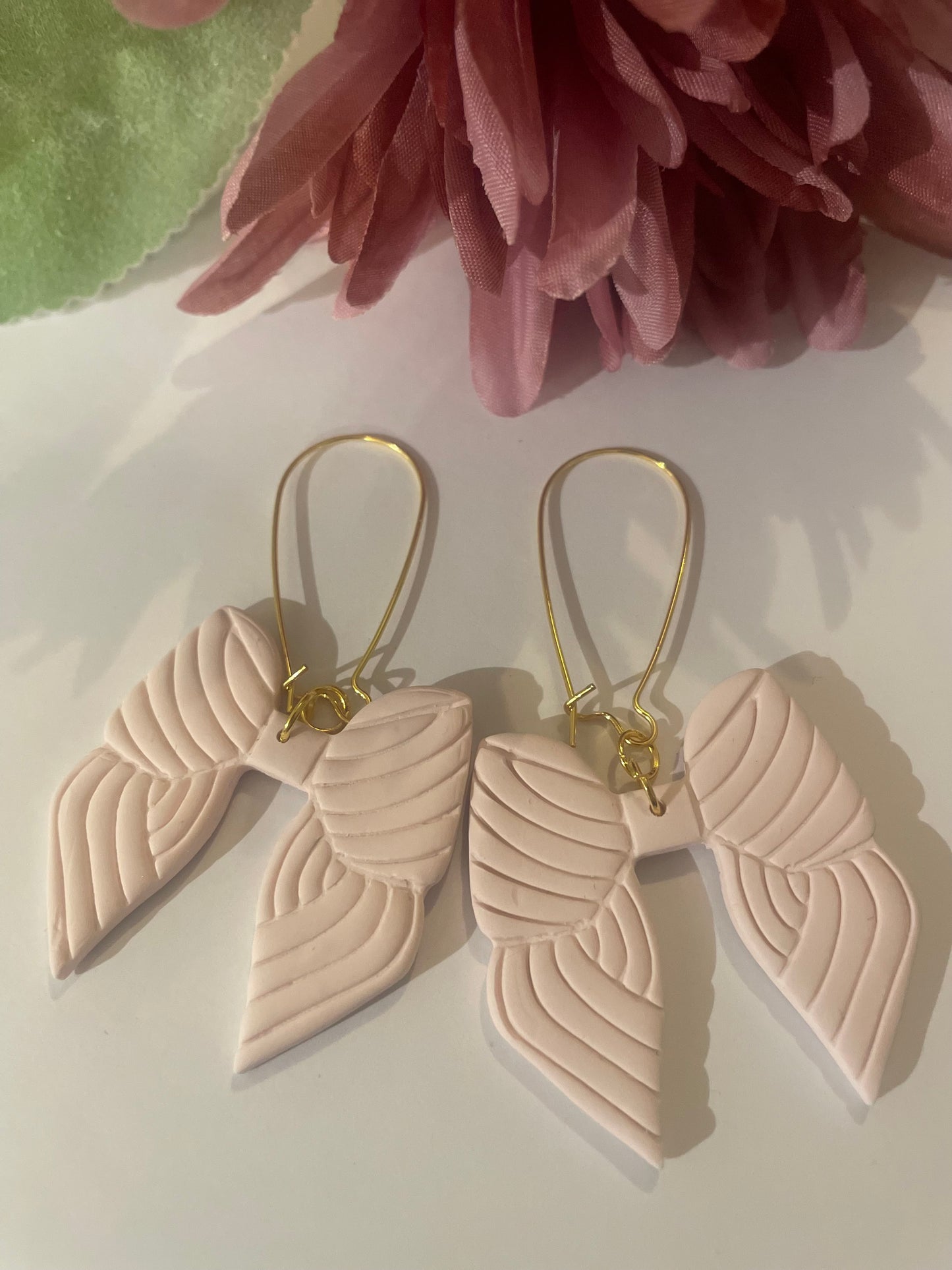 Large Bow Earrings - Mimi Co Handmade Jewelry