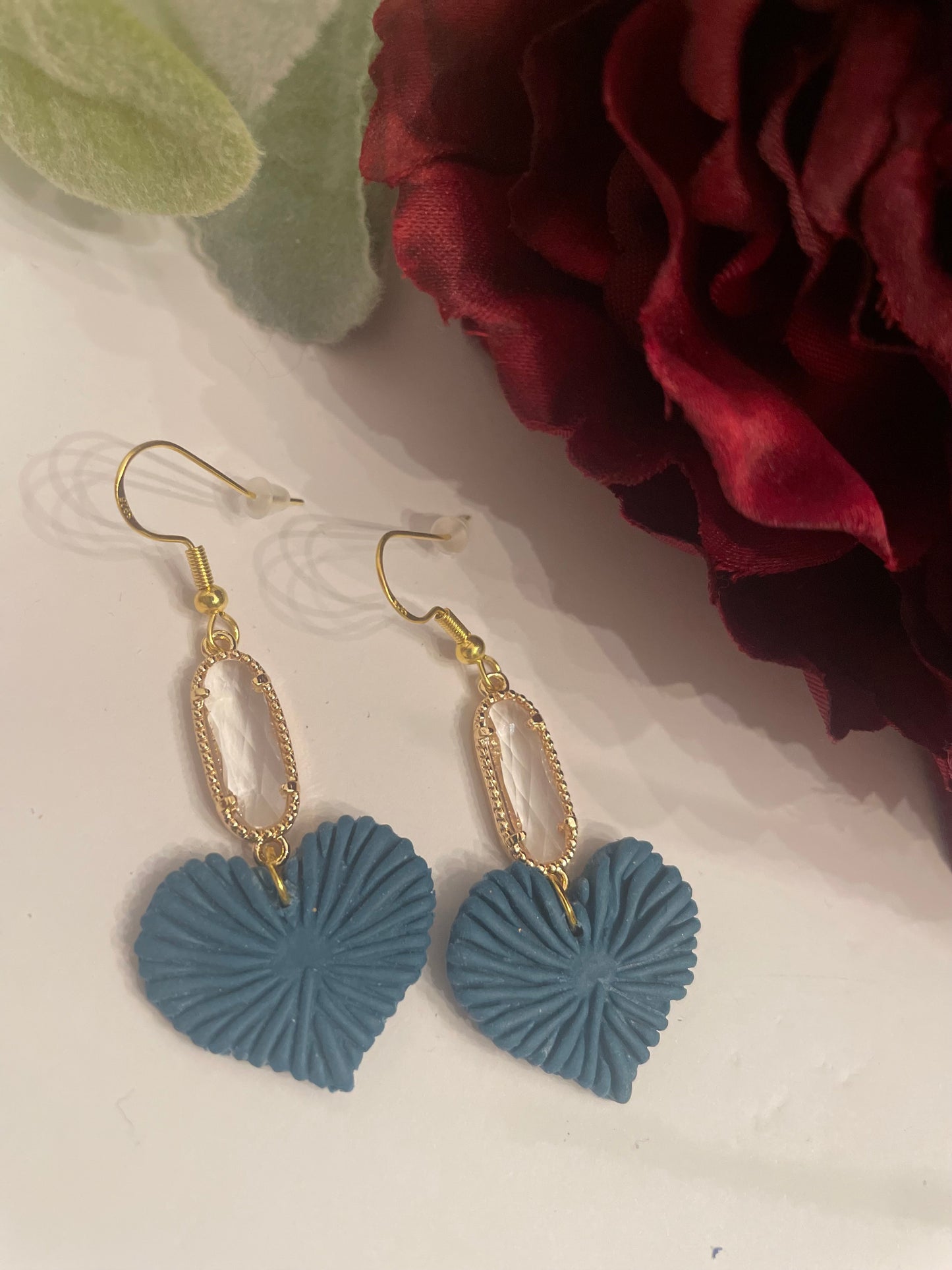 Heart Earrings - Mimi Co Handmade Jewelry