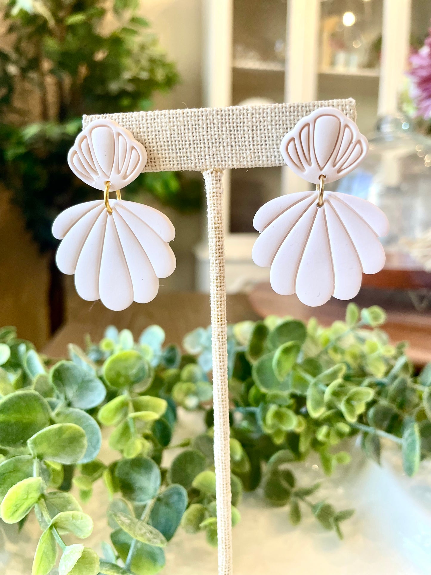 Handmade Polymer Clay Earrings |Mediterranean - Mimi Co Handmade Jewelry