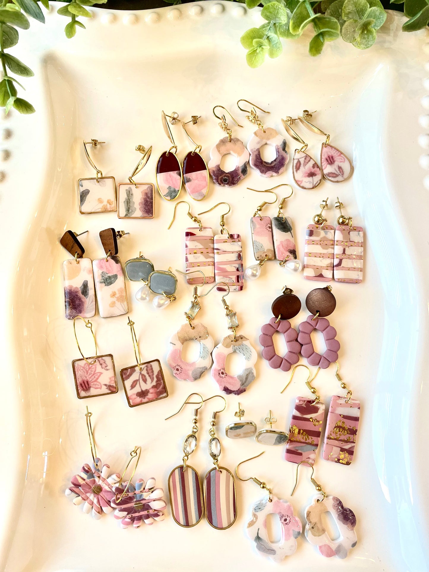 Fall Polymer Clay Earrings - Mimi Co Handmade