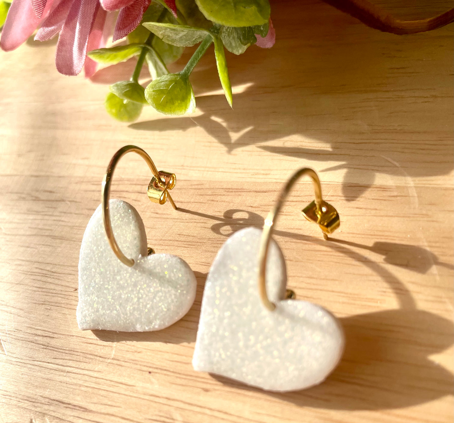 Heart Earrings - Mimi Co Handmade Jewelry
